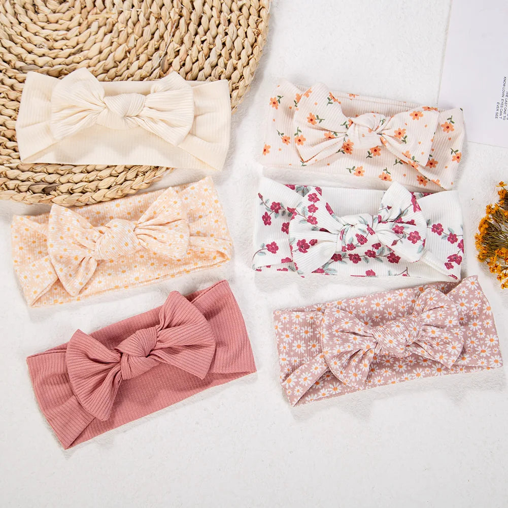 Bandeaux bébé fille avec nœud