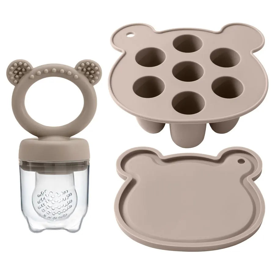 Moule glace bébé silicone avec Grignoteuse
