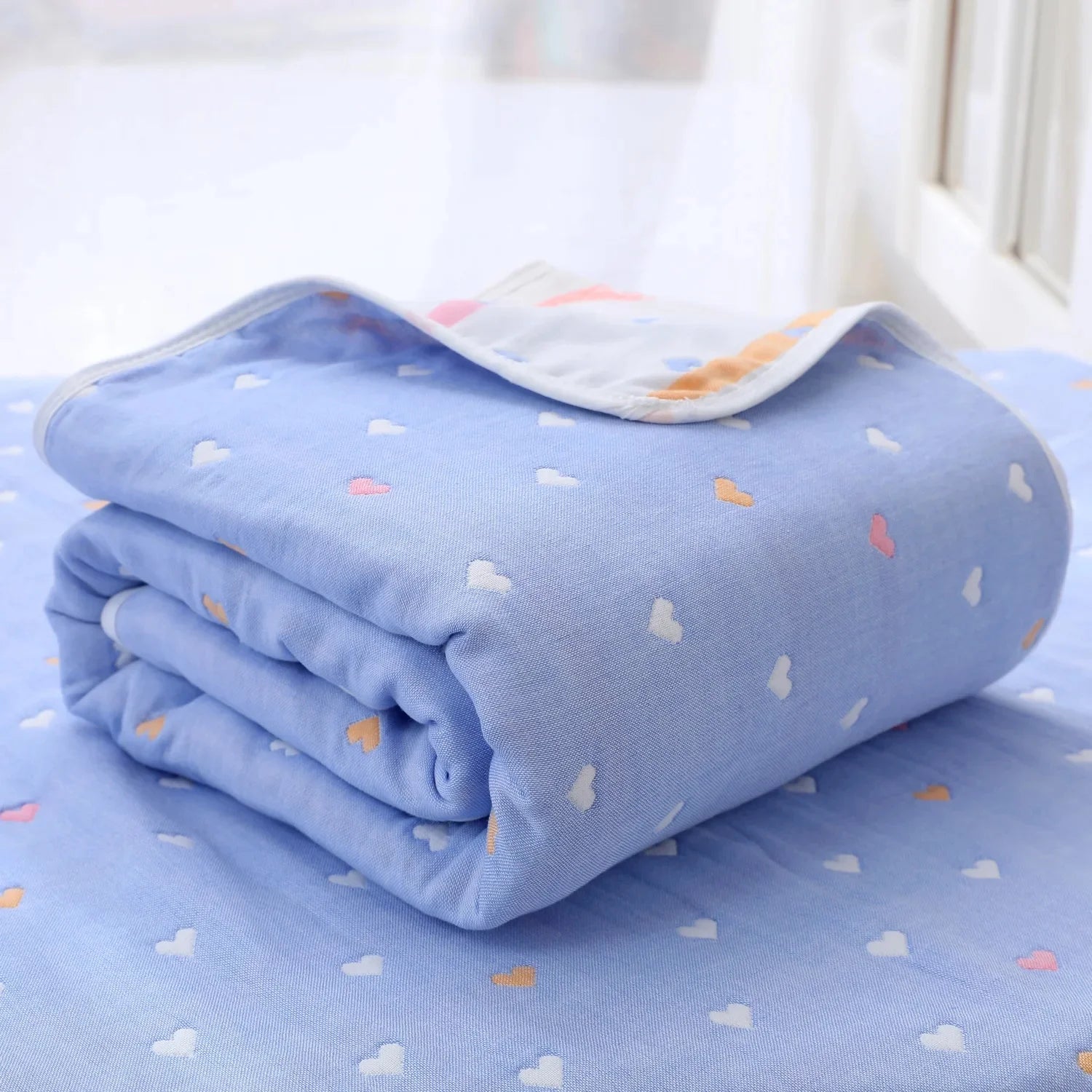 Couverture chaude en coton pour bébé