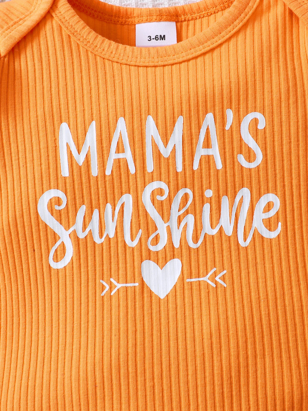 Ensemble bébé fille imprimé confortable pour l’été