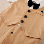 Combinaison bébé style gentleman