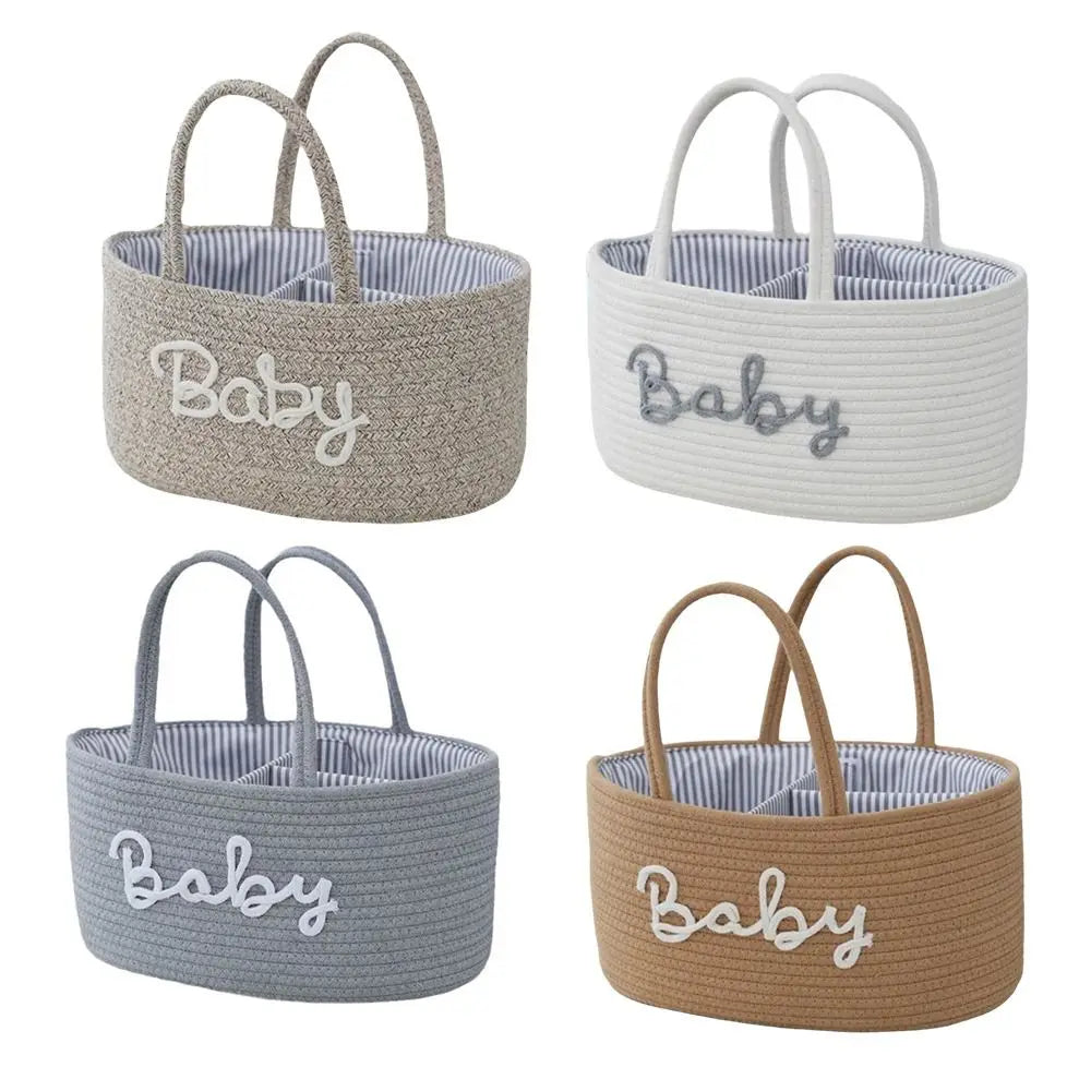 Panier de rangement bébé portable et pliable
