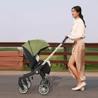 Poussette bébé pliable confortable pour nouveau-né