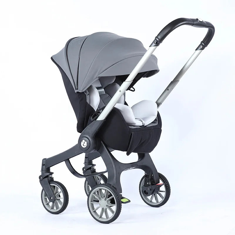 Poussette bébé pliable confortable pour nouveau-né
