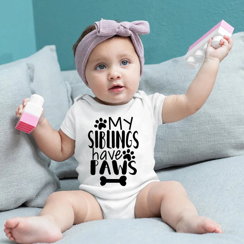 Body bébé avec motif animal