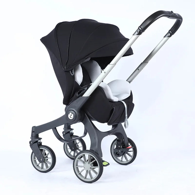 Poussette bébé pliable confortable pour nouveau-né