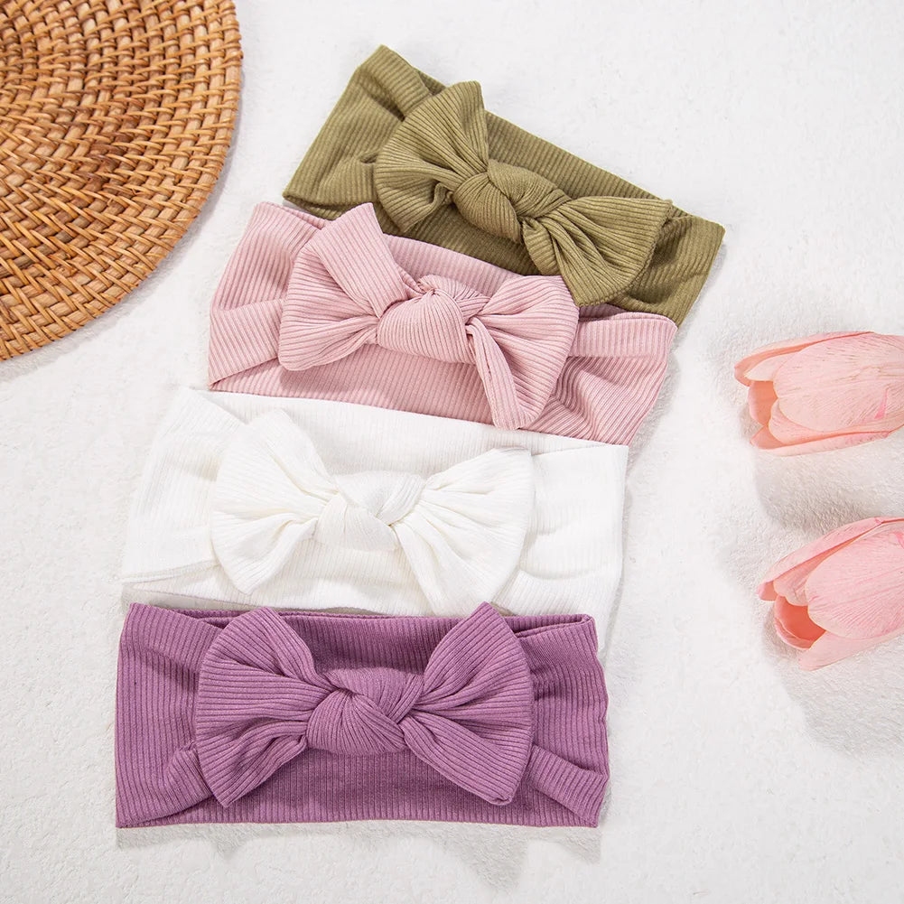 Bandeaux bébé fille avec nœud