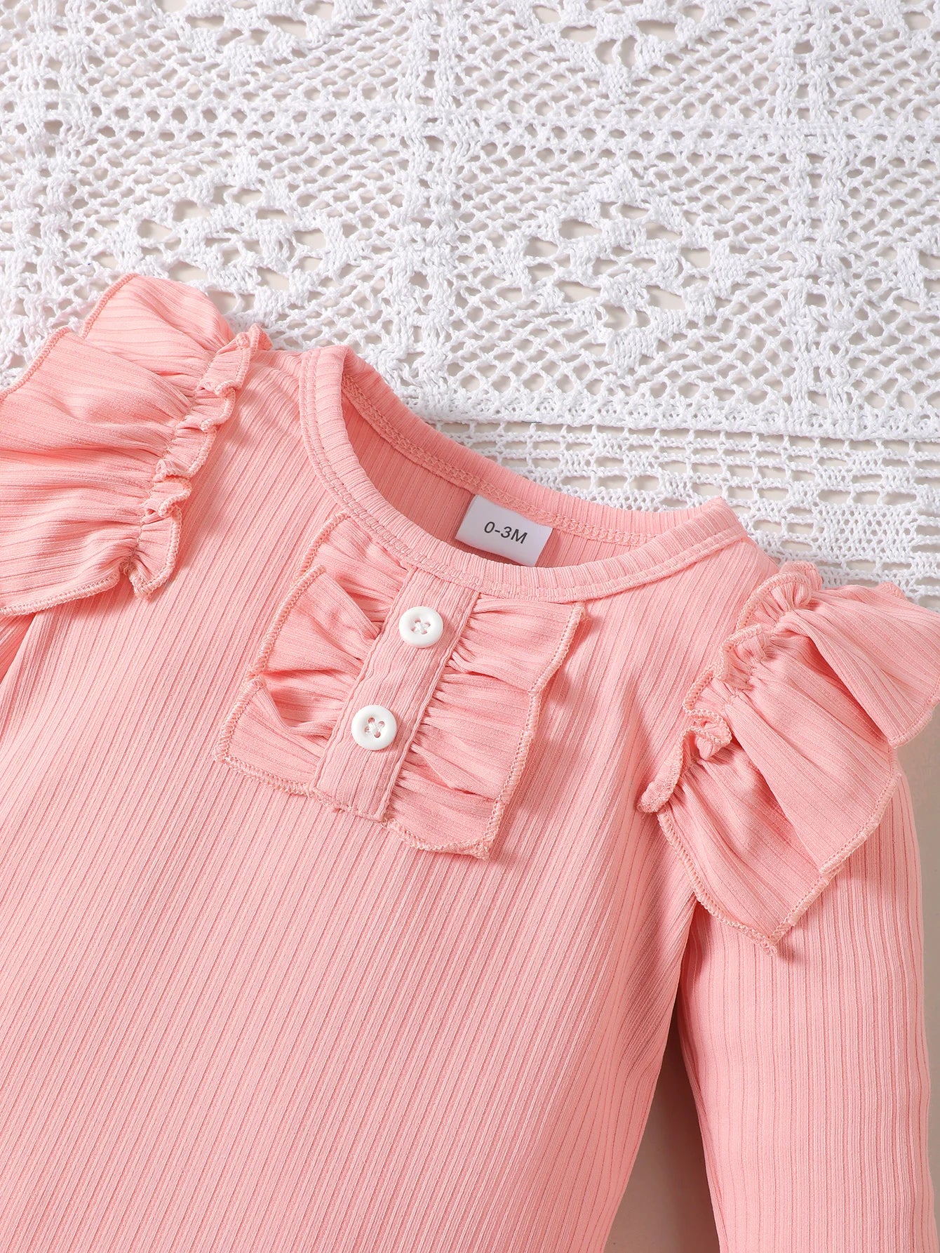 Tenue bébé fille à imprimé floral